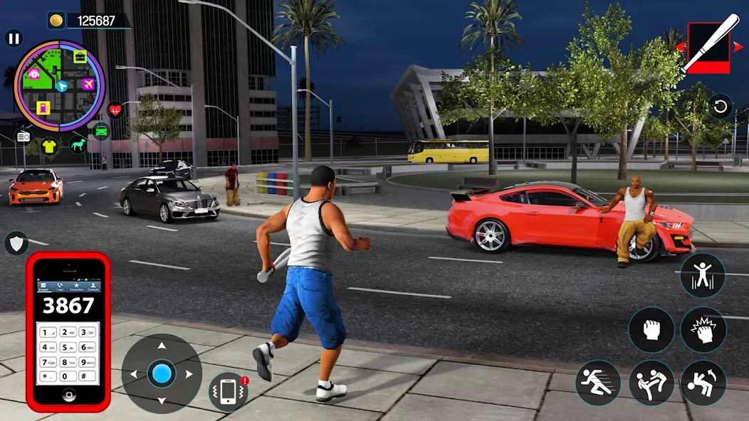 Gangster Mafia City Crime Game [МОД Mega Pack] APK Android Screenshot 4