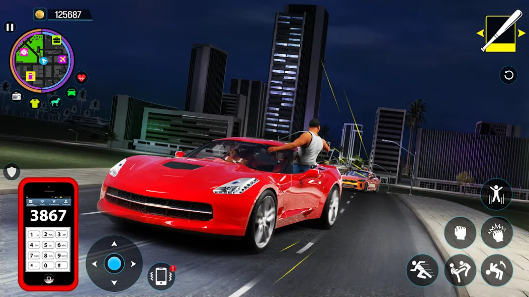 Gangster Mafia City Crime Game [МОД Mega Pack] APK Android Screenshot 5