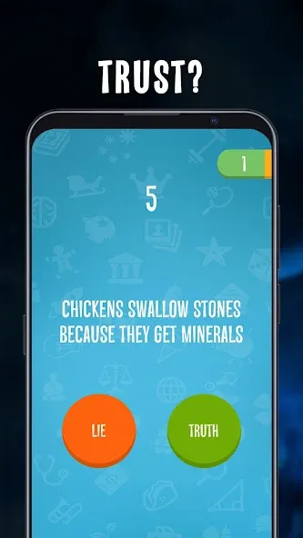 Truth or lie [МОД Меню] APK Android Screenshot 1