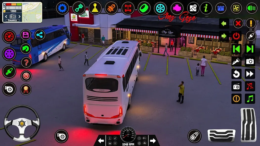 Bus Driving Games 3D: Bus Game [МОД Все открыто] APK Android Screenshot 3
