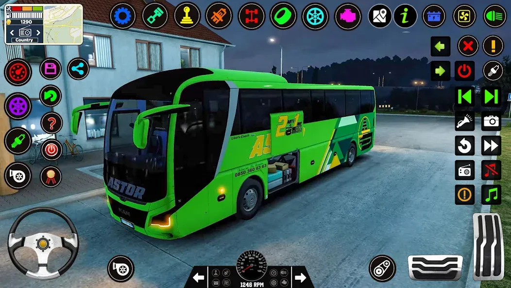 Bus Driving Games 3D: Bus Game [МОД Все открыто] APK Android Screenshot 4