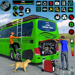 Bus Driving Games 3D: Bus Game [МОД Все открыто] APK Android