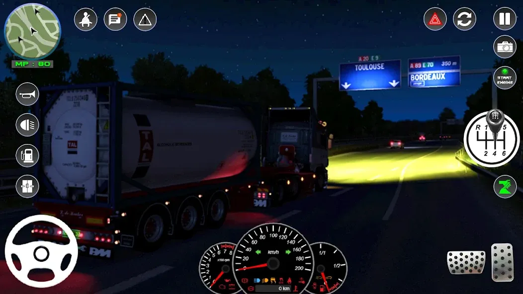 Euro Cargo Truck Simulator 3D [МОД Unlocked] APK Android Screenshot 5