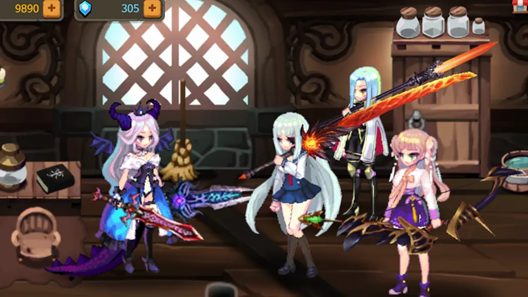 Dungeon Princess 2! : RPG [МОД Premium] APK Android Screenshot 2