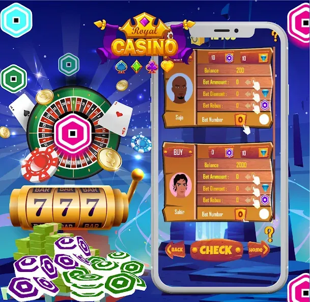 Robux For Robux , Casino Robux [МОД Unlocked] APK Android Screenshot 5