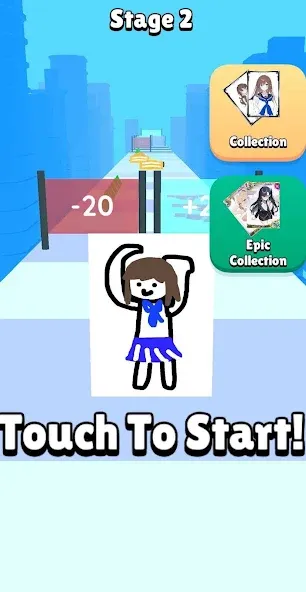 Card Run : Anime Evolution (Кард Рун) [МОД Много денег] APK Android Screenshot 5