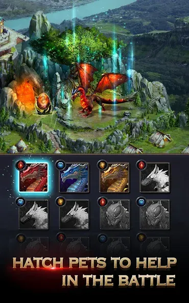 Age of Kings: Skyward Battle (Эйдж оф Кингс) [МОД Unlocked] APK Android Screenshot 3