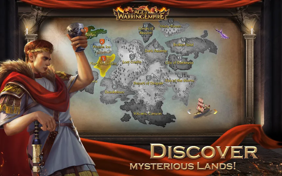 Age of Warring Empire (Эйдж оф Варринг Импайр) [МОД Premium] APK Android Screenshot 3