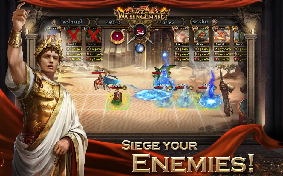 Age of Warring Empire (Эйдж оф Варринг Импайр) [МОД Premium] APK Android Screenshot 4