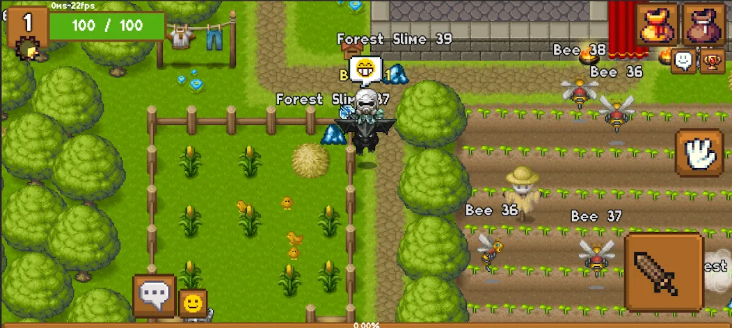 Heritage Online - MMORPG  2D (Херитед) [МОД Все открыто] APK Android Screenshot 1