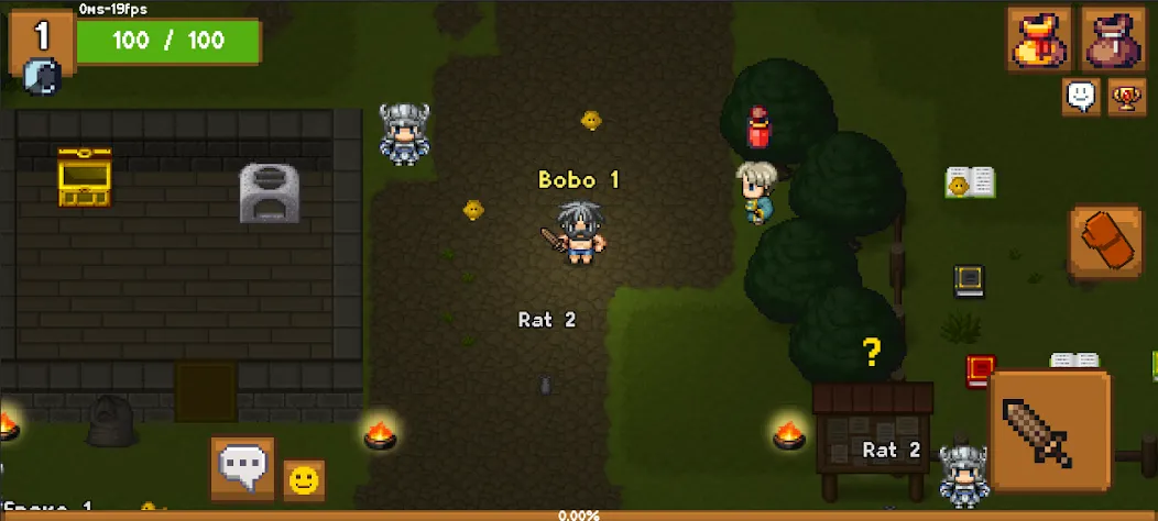 Heritage Online - MMORPG  2D (Херитед) [МОД Все открыто] APK Android Screenshot 3