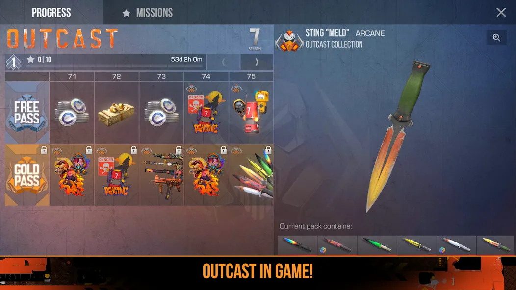 Case Opener: Skins Simulator [МОД Unlocked] APK Android Screenshot 1