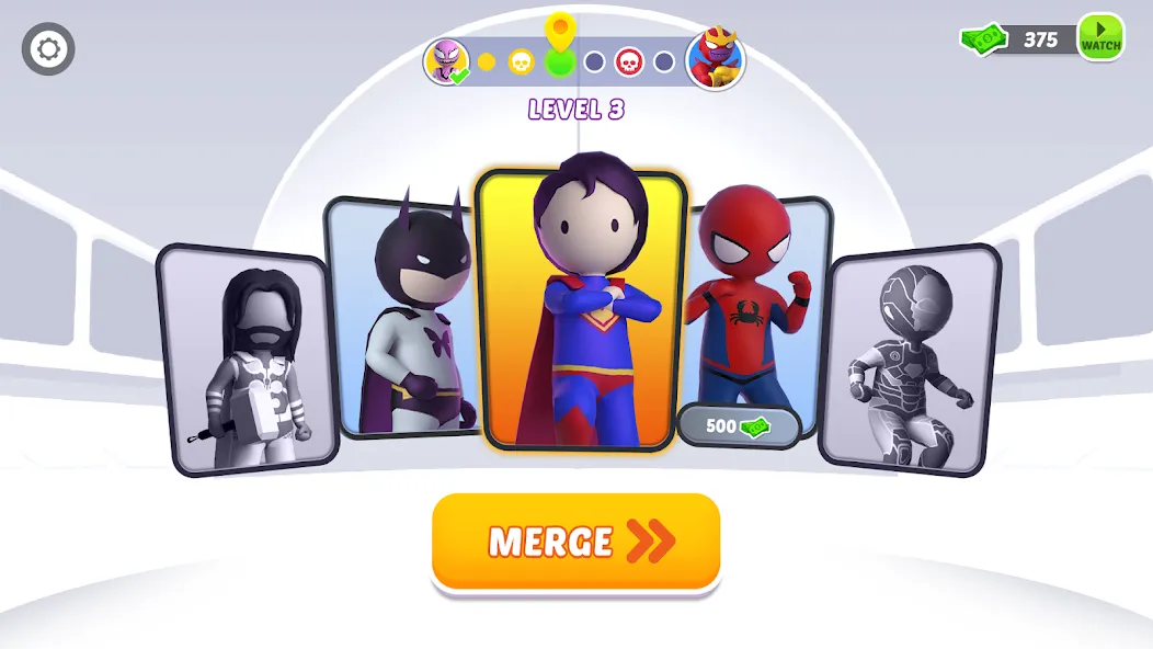 Stick Hero: Comic Superhero (Стик Хиро) [МОД Mega Pack] APK Android Screenshot 1