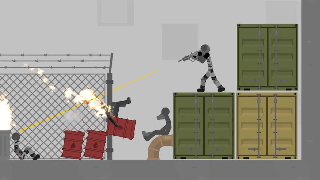 Stick 5: Playground Ragdoll [МОД Бесконечные монеты] APK Android Screenshot 3