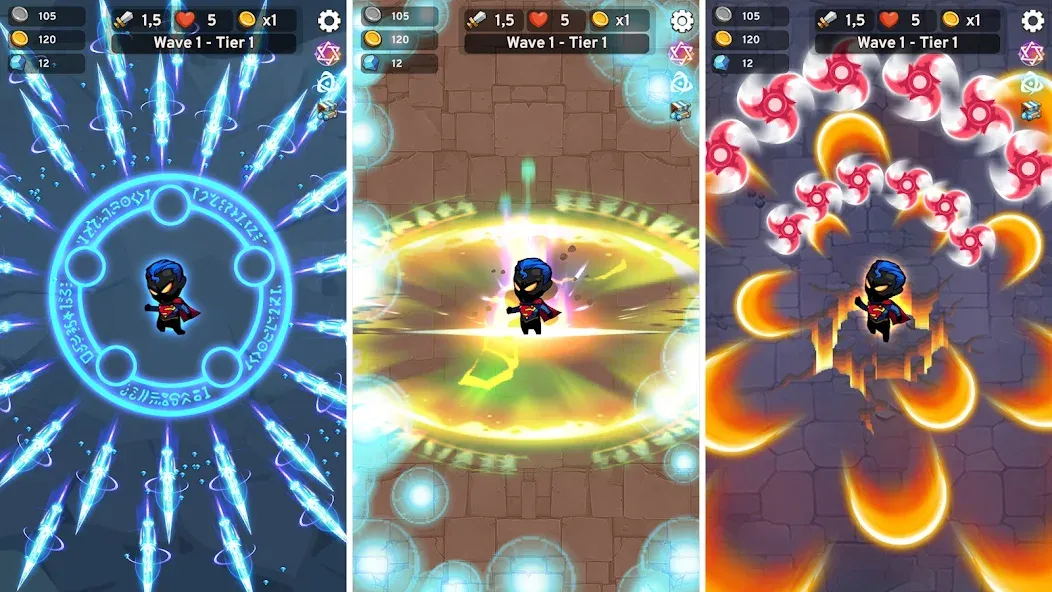 Stickman Survivor: RPG Games (Стикман Сурвайвал) [МОД Unlocked] APK Android Screenshot 3