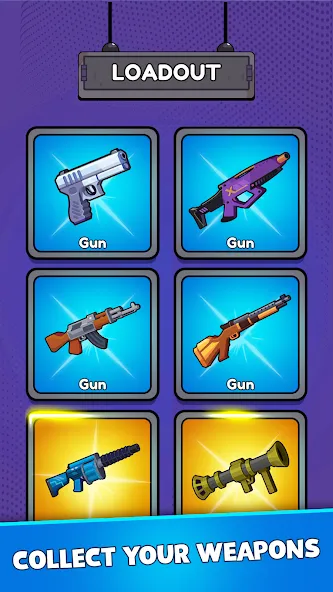 Stick Shooter: Battle Game (Стик Шутер) [МОД Unlocked] APK Android Screenshot 5