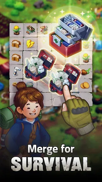 Merge Survival : Wasteland (Мрдж Сурвивал) [МОД Меню] APK Android Screenshot 4