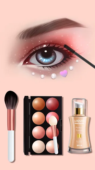 Makeover & Makeup ASMR [МОД Много денег] APK Android Screenshot 2