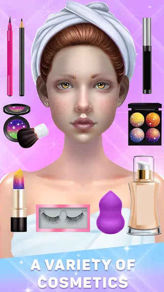 Makeover salon: Makeup ASMR (Мейковер салон) [МОД Много денег] APK Android Screenshot 3