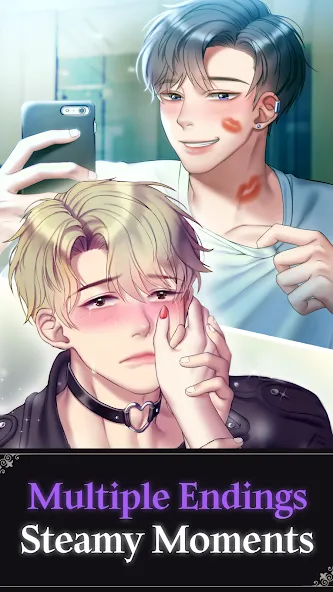 Blood Kiss : Vampire story [МОД Меню] APK Android Screenshot 2