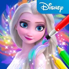 Disney Coloring World (Дисней) [МОД Много денег] APK Android