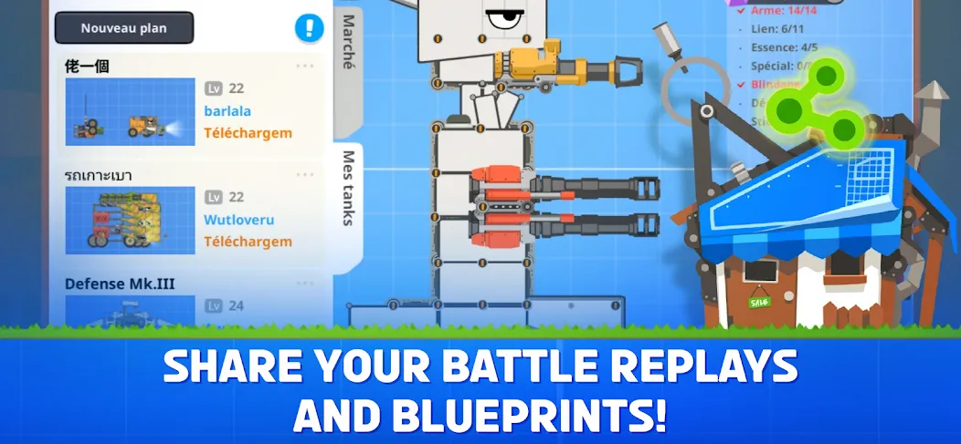 Super Tank Rumble [МОД Бесконечные монеты] APK Android Screenshot 5