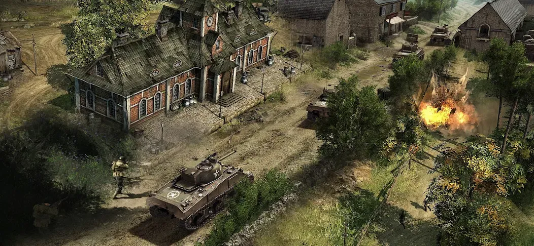 World War 2: Strategy Games (Вторая мировая война) [МОД Бесконечные монеты] APK Android Screenshot 4