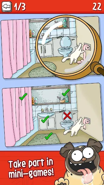 Simon’s Cat Crunch Time [МОД Все открыто] APK Android Screenshot 2