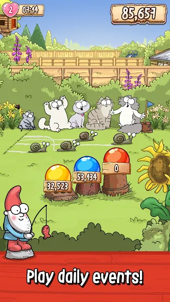 Simon's Cat - Pop Time [МОД Много денег] APK Android Screenshot 4