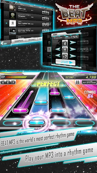 BEAT MP3 - Rhythm Game (БИТ МП3) [МОД Меню] APK Android Screenshot 1