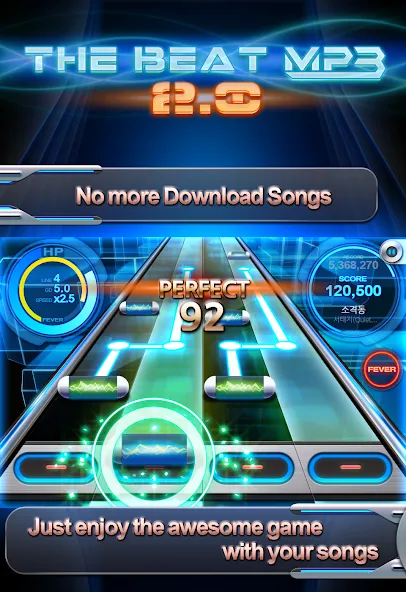BEAT MP3 2.0 - Rhythm Game [МОД Premium] APK Android Screenshot 1
