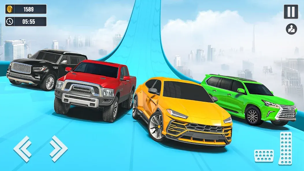 Car Stunt Games : Car Games 3D (Кар Стант Геймс) [МОД Все открыто] APK Android Screenshot 2