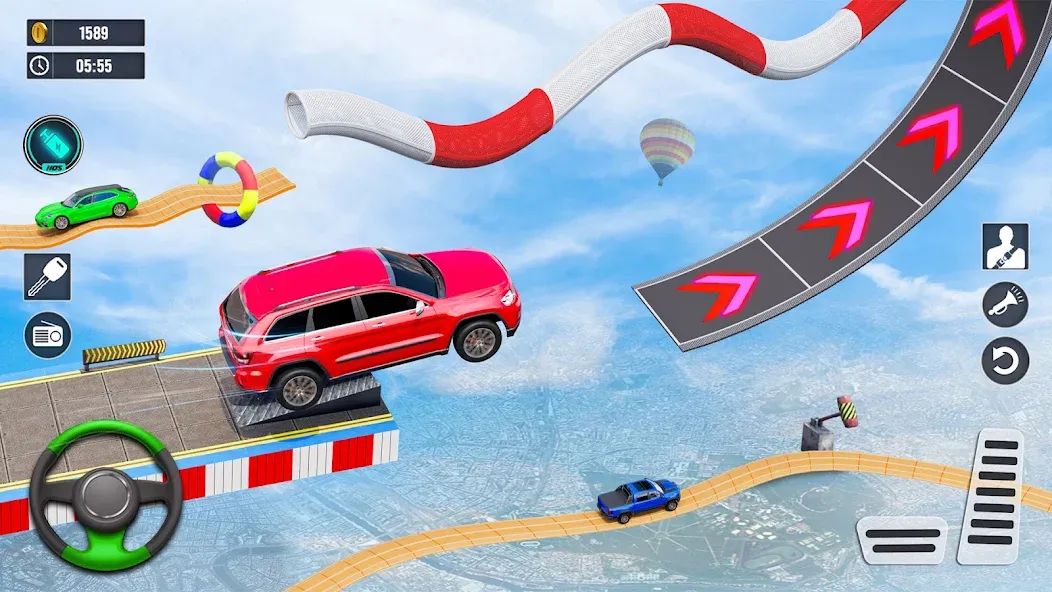 Car Stunt Games : Car Games 3D (Кар Стант Геймс) [МОД Все открыто] APK Android Screenshot 4