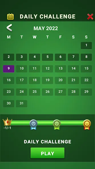 Solitaire: Classic Card Game [МОД Много денег] APK Android Screenshot 2