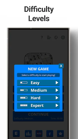 Sudoku Levels: Daily Puzzles [МОД Все открыто] APK Android Screenshot 4
