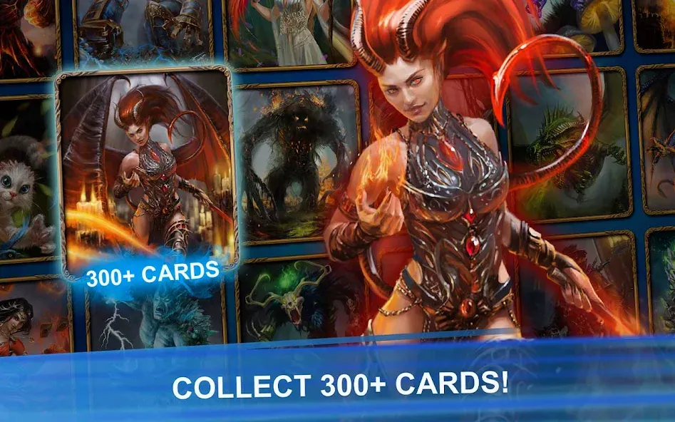 Blood of Titans: Card Battle [МОД Mega Pack] APK Android Screenshot 2