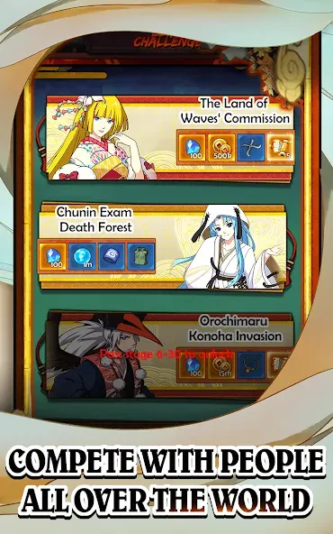 Ultimate Ninja AFK (Ултимейт Ниндзя АФК) [МОД Бесконечные монеты] APK Android Screenshot 4