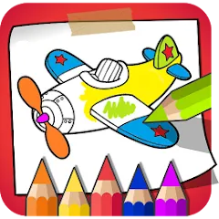 Coloring Book - Kids Paint [МОД Unlocked] APK Android
