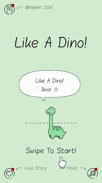 Like A Dino! [МОД Много денег] APK Android Screenshot 1