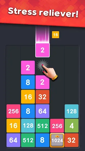 Drop Merge : Number Puzzle (Дроп Мердж) [МОД Premium] APK Android Screenshot 2