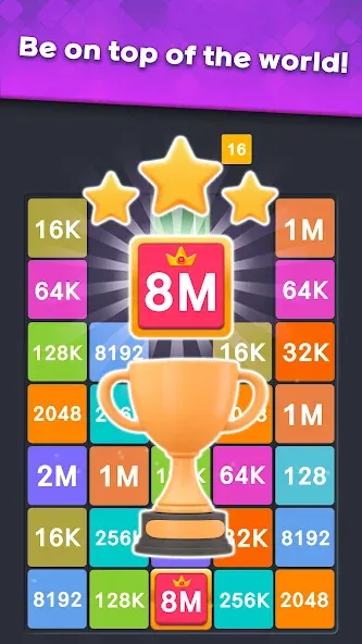 Drop Merge : Number Puzzle (Дроп Мердж) [МОД Premium] APK Android Screenshot 4