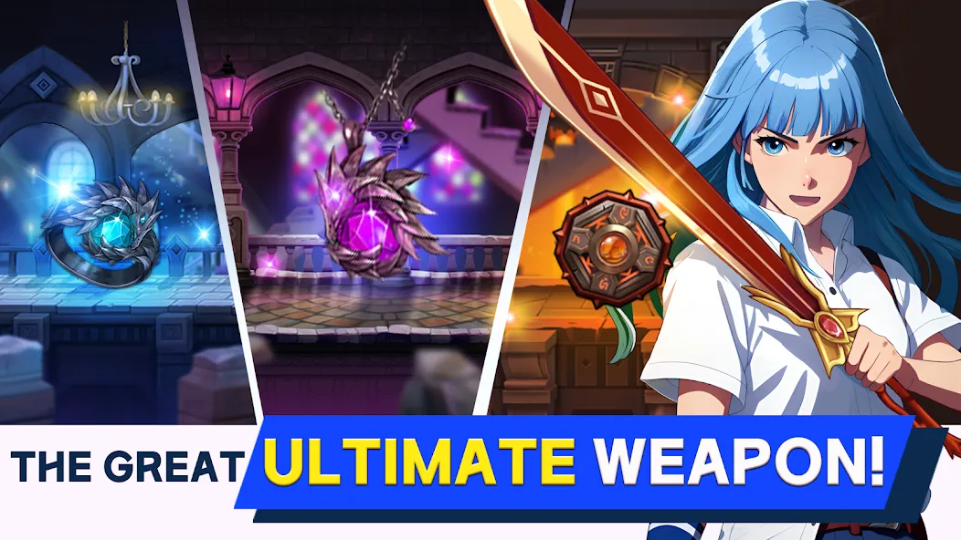 Dual Blader : Idle Action RPG (Дуал Блейдер) [МОД Mega Pack] APK Android Screenshot 3