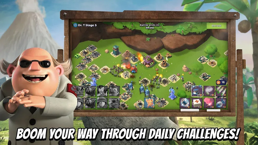 Boom Beach (Бум Бич) [МОД Бесконечные монеты] APK Android Screenshot 2