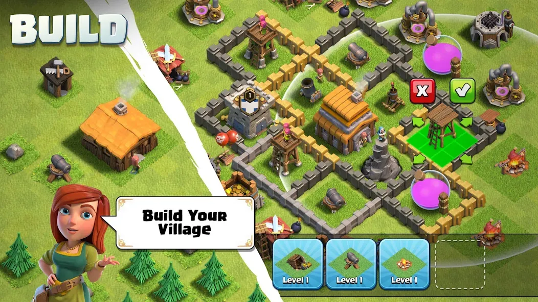 Clash of Clans (Клэш оф Клэнс) [МОД Много денег] APK Android Screenshot 4