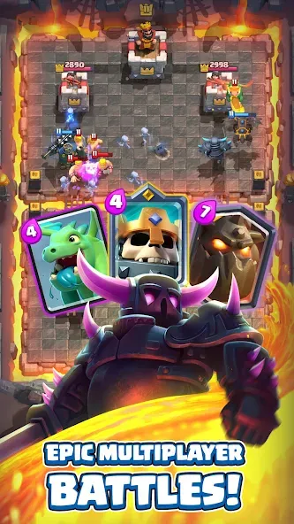 Clash Royale (Клаш Рояль) [МОД Меню] APK Android Screenshot 1