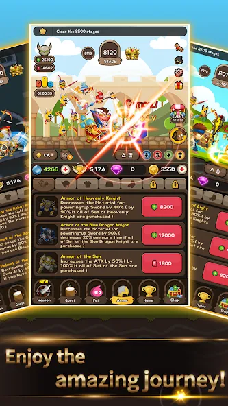 [VIP] +9 Blessing Cash Knight [МОД Много денег] APK Android Screenshot 4