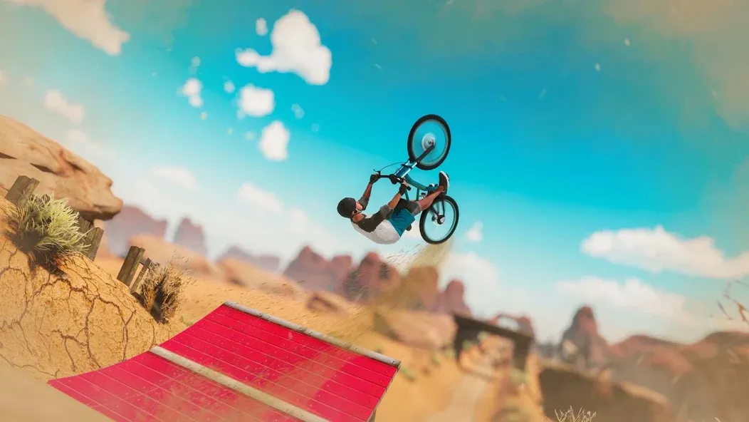 Bicycle Stunts: BMX Bike Games [МОД Unlocked] APK Android Screenshot 1