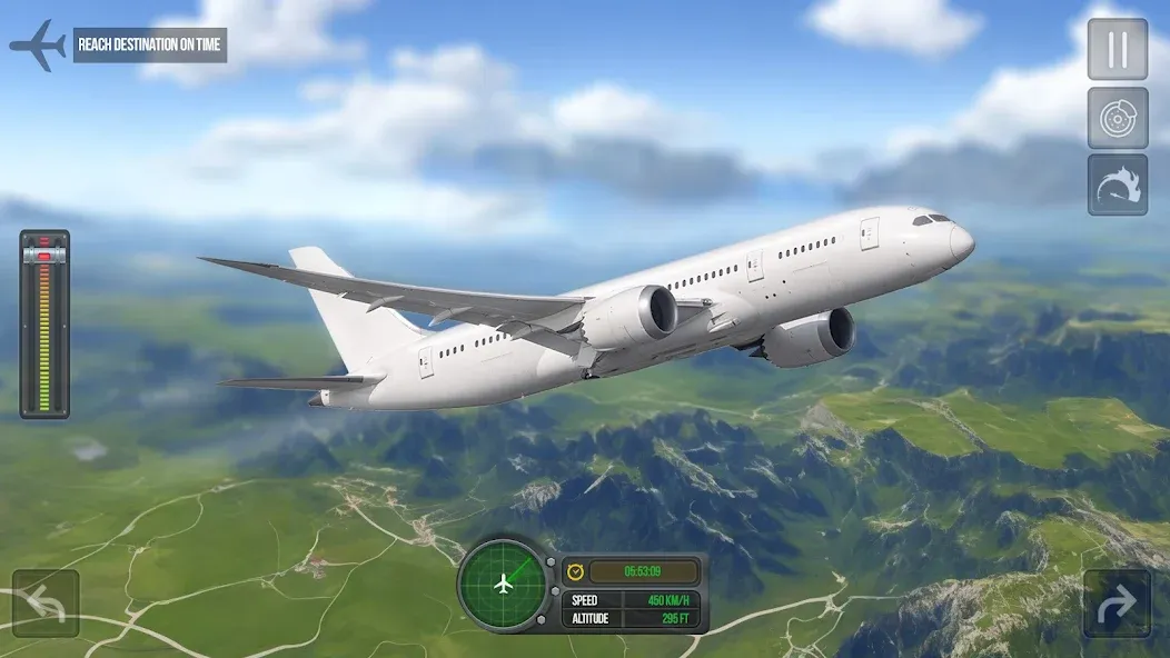 Flight Simulator - Plane Games [МОД Premium] APK Android Screenshot 2
