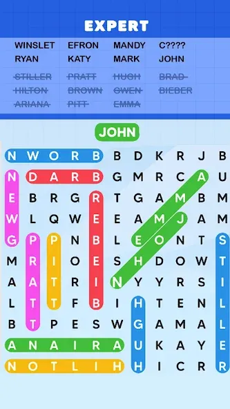 Word Search Puzzle Challenge (Уордсрч Пазл Челлендж) [МОД Premium] APK Android Screenshot 4