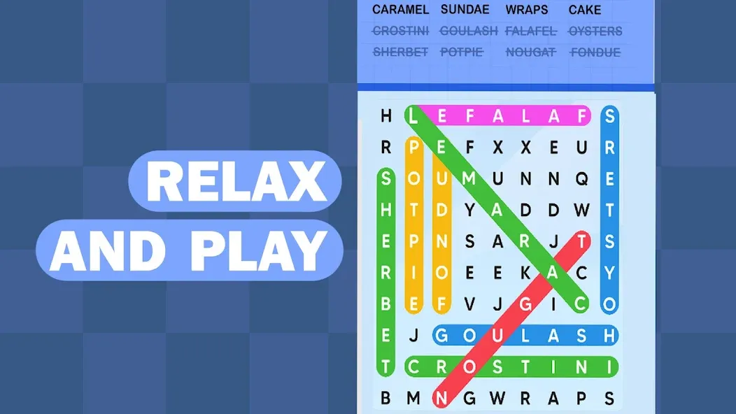 Word Search Puzzle Challenge (Уордсрч Пазл Челлендж) [МОД Premium] APK Android Screenshot 5